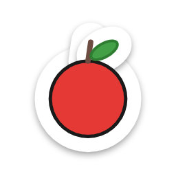 Apple sticker