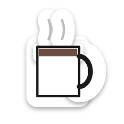 Mug sticker
