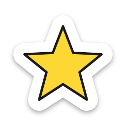 Star sticker