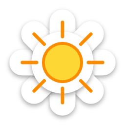 Sun sticker