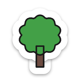Tree sticker