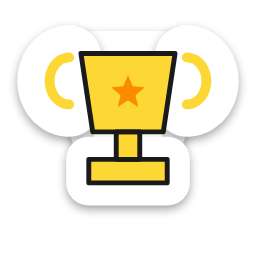Trophy sticker